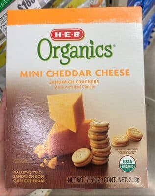 Mini Cheddar Cheese Crackers