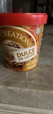 Dulce De Leche Caramel Premium Ice Cream Made With Fresh Cream And Lush Dulce De Leche Swirls