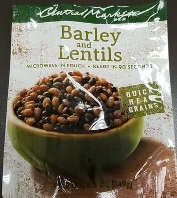 Barley and lentils