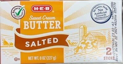 Sweet cream butter
