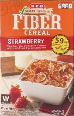 Fiber Cereal Strawberry