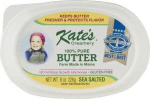 KATE'S CREAMERY, 100% PURE BUTTER