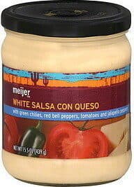 Medium White Salsa Con Queso