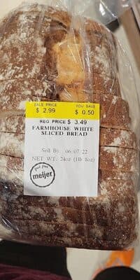Meijer Farm House White Bread