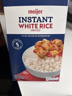 Long Grain Instant White Rice