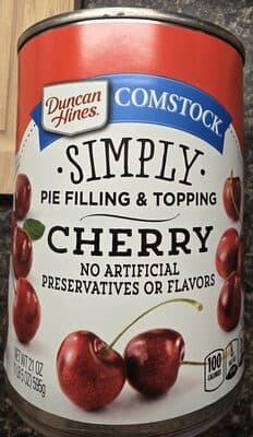 Cherry Flavor Pie Filling & Topping