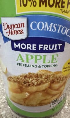 Apple Pie Filling & Topping