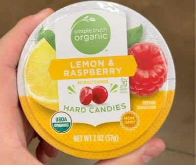 Lemon & Raspberry Hard Candy