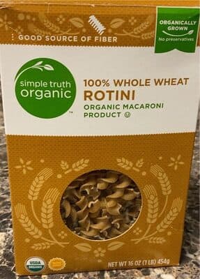 Whole Wheat Rotini