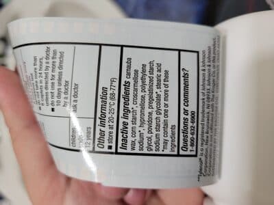 kroger acetaminophen