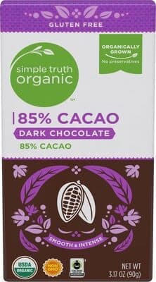 85% Cacao Dark Chocolate