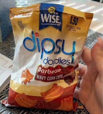 Barbecue Wavy Corn Chips