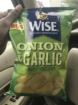 Onion & Garlic Flavored Potato Chips
