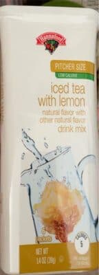 Iced tea with lemon