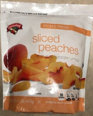 Sliced Peaches