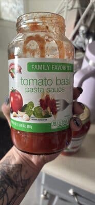 Tomato Basil Pasta Sauce