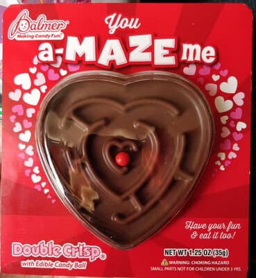 Double Crisp Chocolaty 'N Smooth... Crisp 'N Crunchy Candy Ball