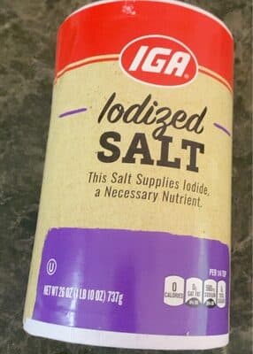Iodized Salt