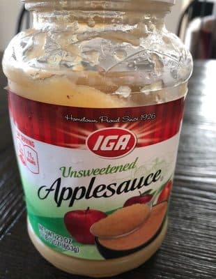 Unsweetened Applesauce