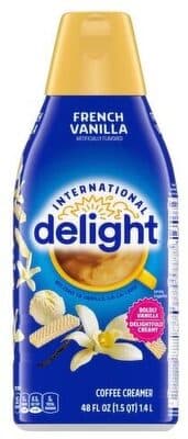 French Vanilla Flavored Coffee Creamer