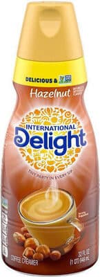 HAZELNUT COFFEE CREAMER, HAZELNUT