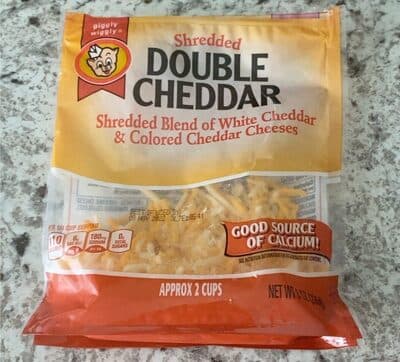 Shredded Double Cheddar