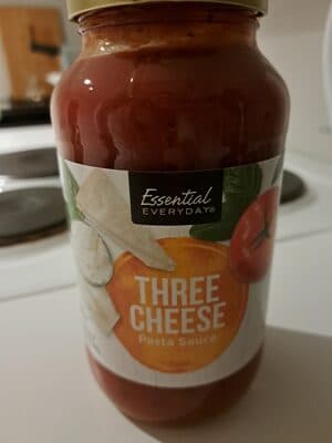 Three Cheese Pasta Sauce