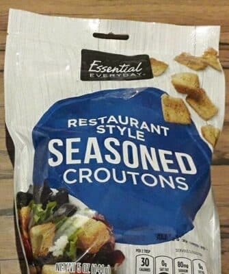 Restaurant Style Seasoned Croutons