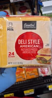 Pasteurized Process American Cheese With Added Calcium