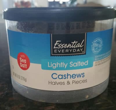 Lightly Salted Cashews Halves & Pieces