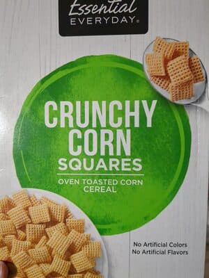 Crunchy Corn Squares Oven Toasted Corn Cereal