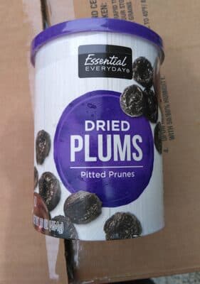 Pitted Prunes Dried Plums