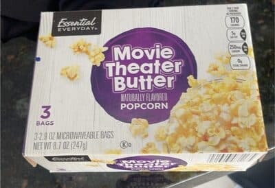 Movie Theater Butter Flavored Popcorn