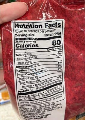 Hot & Spicy Fried Pork Skins Rinds