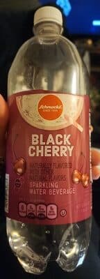 Black Cherry Flavored Sparkling Water Beverage