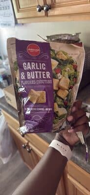 Garlic & Butter Flavored Croutons