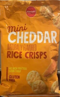 Cheddar Flavored Mini Rice Crisps