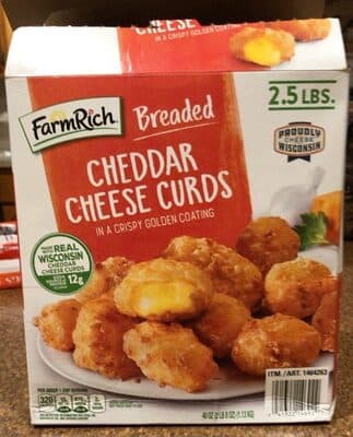 Cheddar Cheese Breaded Curds