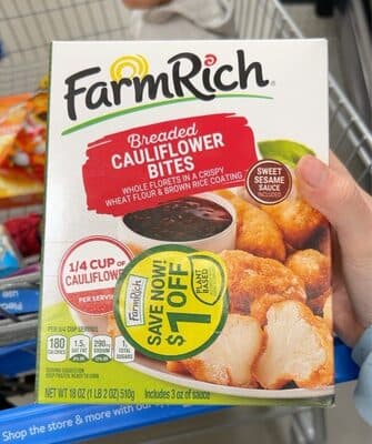 Breaded Cauliflower Bites