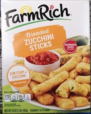 Breaded Zucchini Sticks
