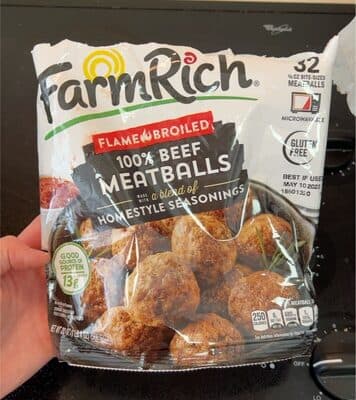 Flame Broiled 100% Beef Meatballs