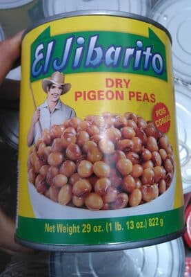 Eljibarito, Dry Pigeon Peas