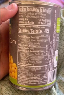 Whole Kernel Golden Corn