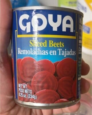 Sliced Beets