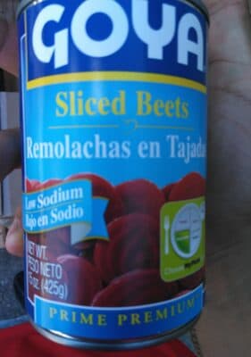 Sliced Beets