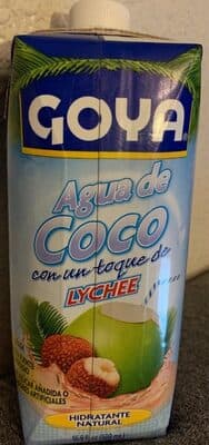 Coconut Water With A Lychee Twist