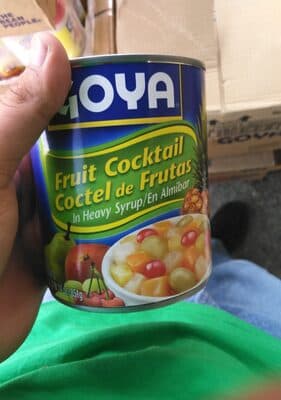Goya, Fruit Cocktail in Heavy Syrup