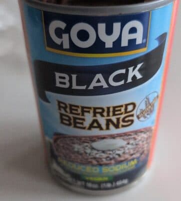 Black Refried Beans