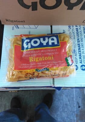 ENRICHED MACARONI PRODUCT, RIGATONI