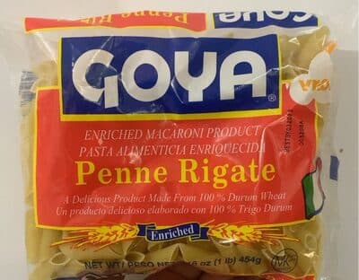 ENRICHED MACARONI PRODUCT, PENNE RIGATE